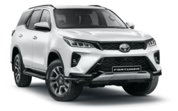Toyota Fortuner GD6 (0000 White) Darien (via Destiny Car rental)