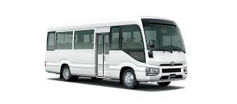 Toyota Coaster (0000 White) Darien (via Destiny Car rental)