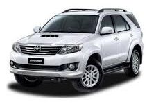 Toyota Fortuner D4D (0000 White) Darien (via Fine Destiny Car Rental)