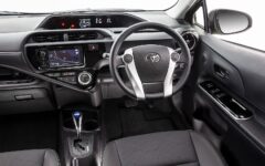 Toyota Aqua (2016 White) Darien (via Fine Destiny Car Rental)