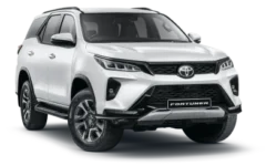 Toyota Fortuner GD6 (0000 White) Darien (via Fine Destiny Car Rental)